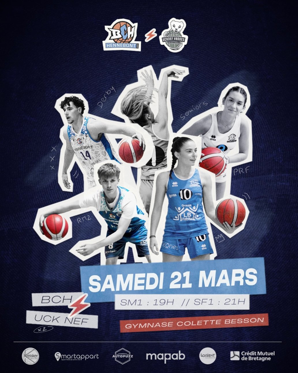 DOUBLE DERBY ! SM1 et SF1 vs UCKNEF